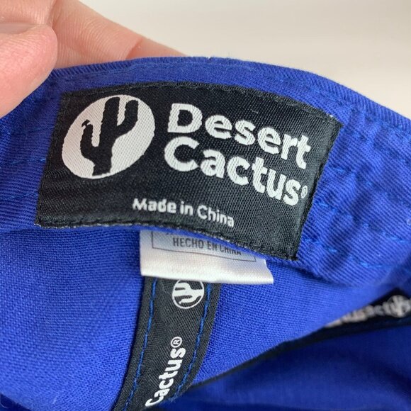 Creighton Blue Jays Blue Desert Cactus Relaxed Fit Strapback Adjustable Hat New - Picture 5 of 5